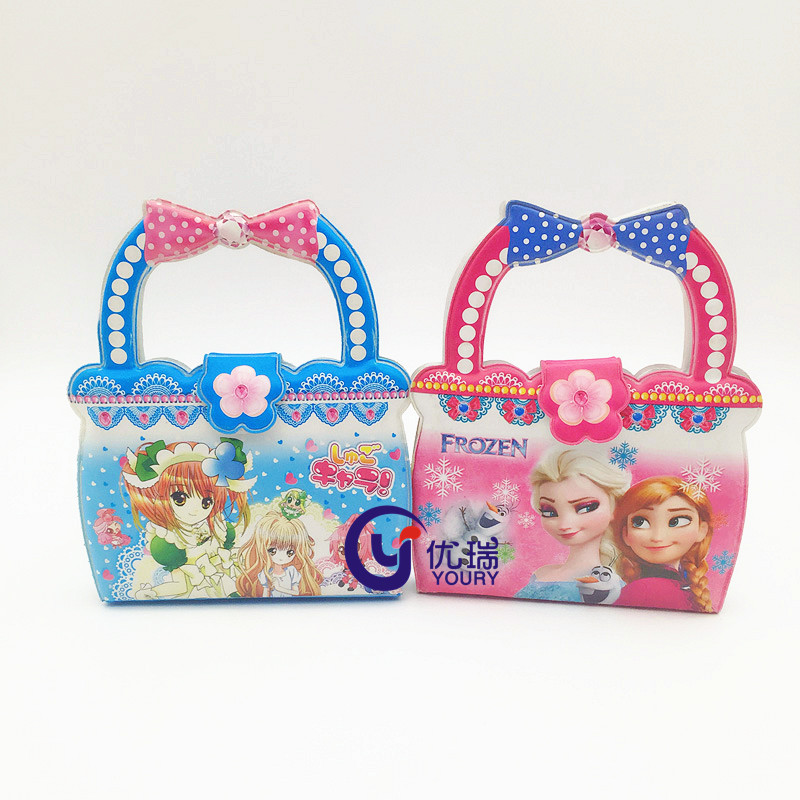 卡通 韩国 儿童小学生日记笔记本冰雪奇缘甜心女孩密码本子 (