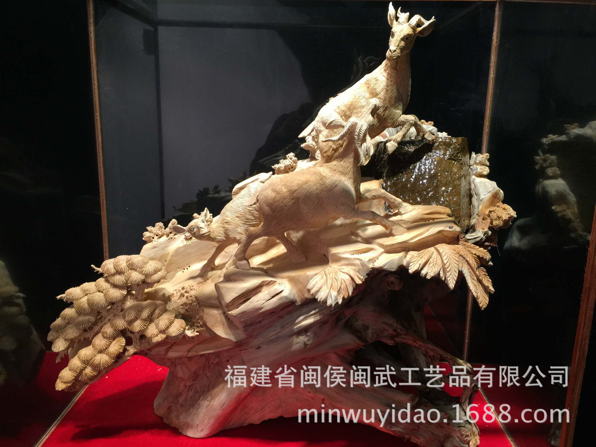 閩武藝雕 太行崖柏根雕酒店禮品工藝品禮物居家