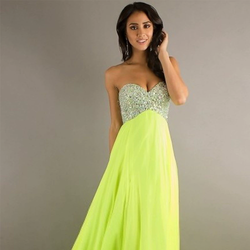 Вечернее платье, шифоновая топ-бюстье, свадебное платье для невесты, (Cross-border торговля)