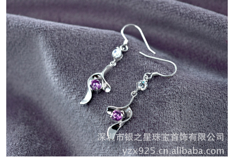 狼与兄弟纯银耳坠_纯银耳坠收入(2)