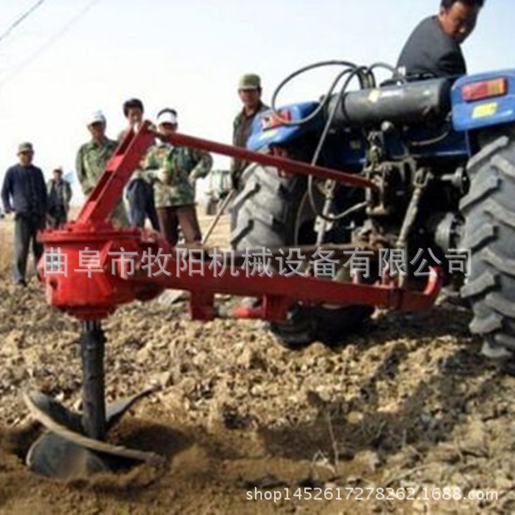 手持式汽油挖坑机