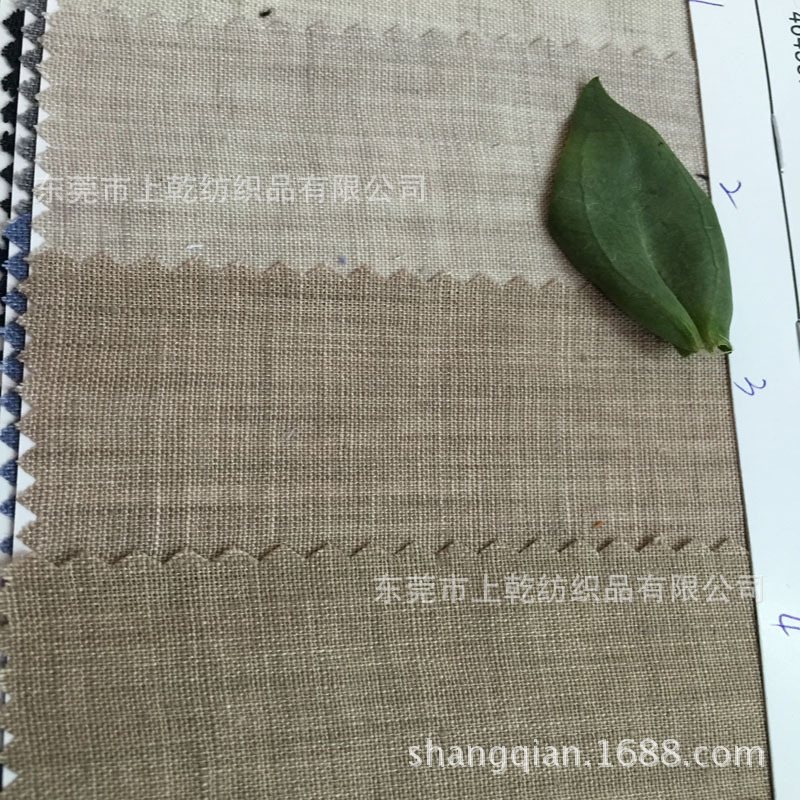 【现货供应】麻布 亚麻 纯苎麻 亚麻棉 工艺麻 春夏服装面料