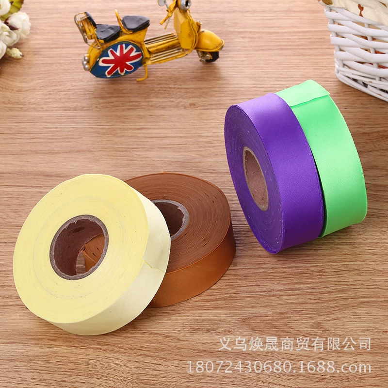 [Аксессуары Tianxiang] Заводская розетка, косая полоса для обертывания красным светом, атласная лента для обертывания ткани 45 градусов