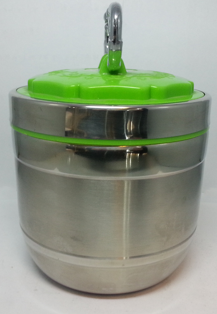 Factory direct sales of stainless steel insulated lunch boxes, student lunch boxes, portable lunch boxes, insulated POTS, household insulated boxes detail image 3