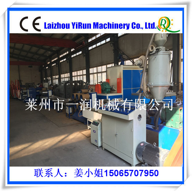 一润牌PP扫把丝拉丝机组 PET圆丝牙刷毛刷丝挤出拔丝机械