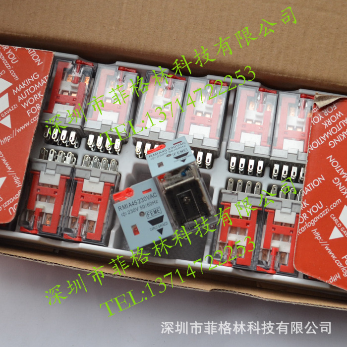 【实物拍照】RMIA45230VAC 瑞士佳乐carlo gavazzi 中间继电器