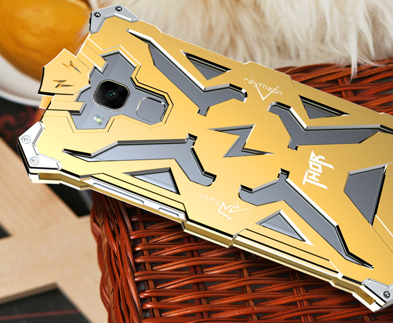 SIMON THOR Aviation Aluminum Alloy Shockproof Armor Metal Case Cover for Huawei Honor 5C