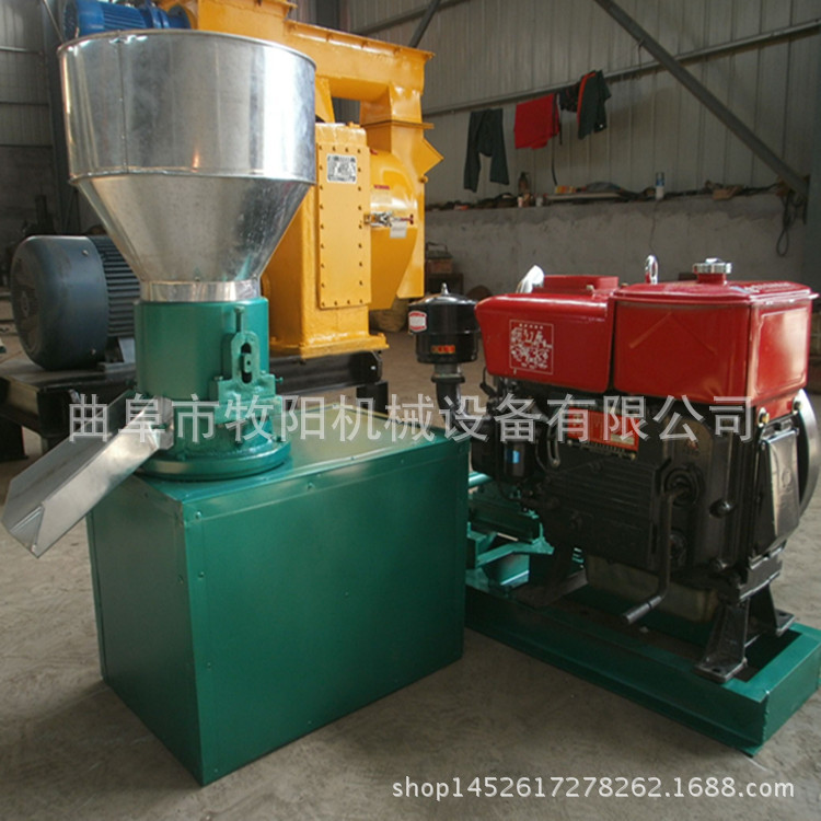 立式环模木屑颗粒机