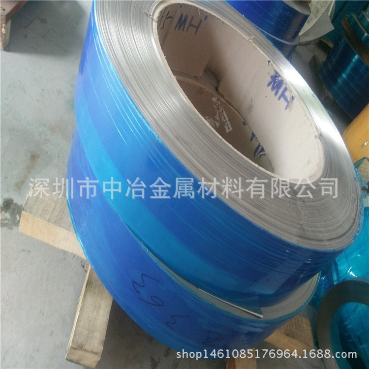 301/304全硬不锈钢带 五金冲压钢带 301特硬2B面不锈钢带批发价