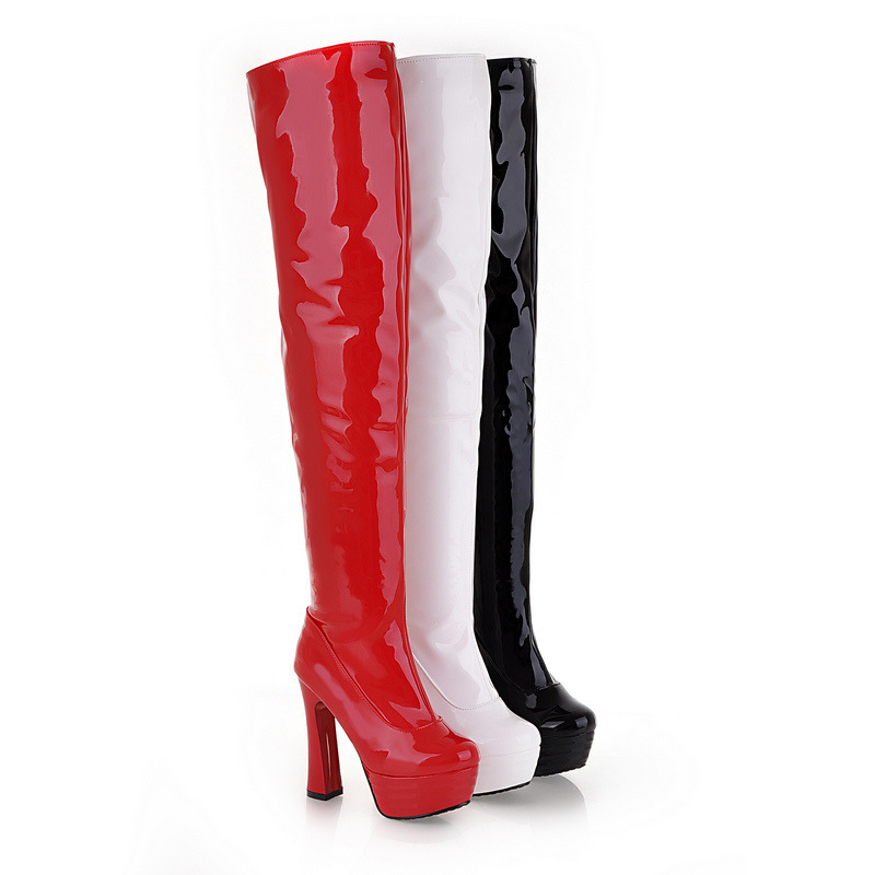 Bottes femme en En cuir - Ref 3354938 Image 3