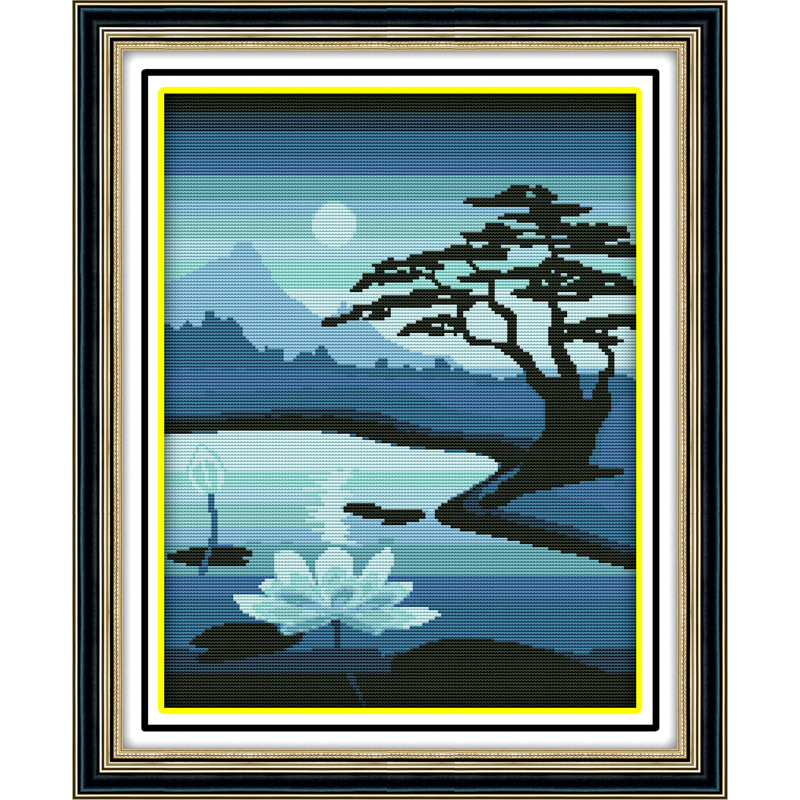 1009-RY2199荷塘月色 副本