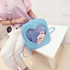 Cute soft retro backpack, school bag, South Korea, suitable for teen