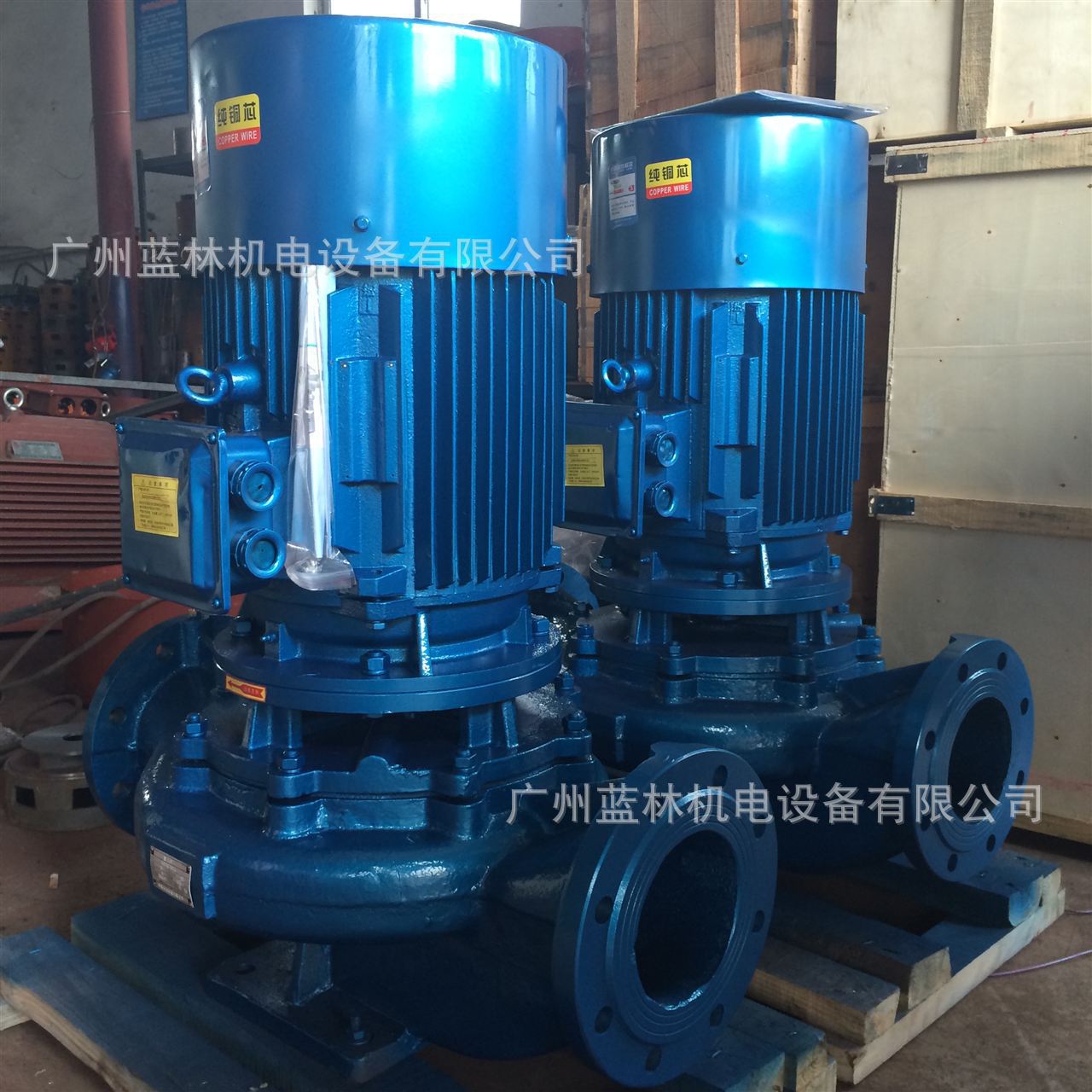 中央空调热水循环泵 ISG100-200IB热水管道循环泵 IRG型热水泵 