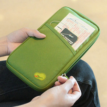 多功能卡包手拿包 旅行护照票夹整理包 男女式证件收纳包现货批发