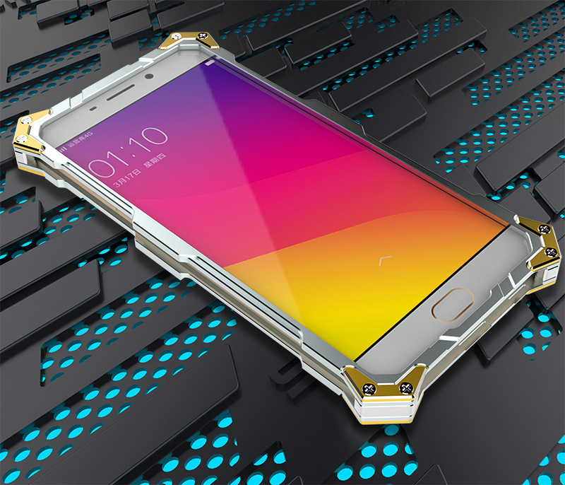 SIMON THOR Ⅱ Aviation Aluminum Alloy Shockproof Armor Metal Case Cover for OPPO R9 Plus & OPPO R9