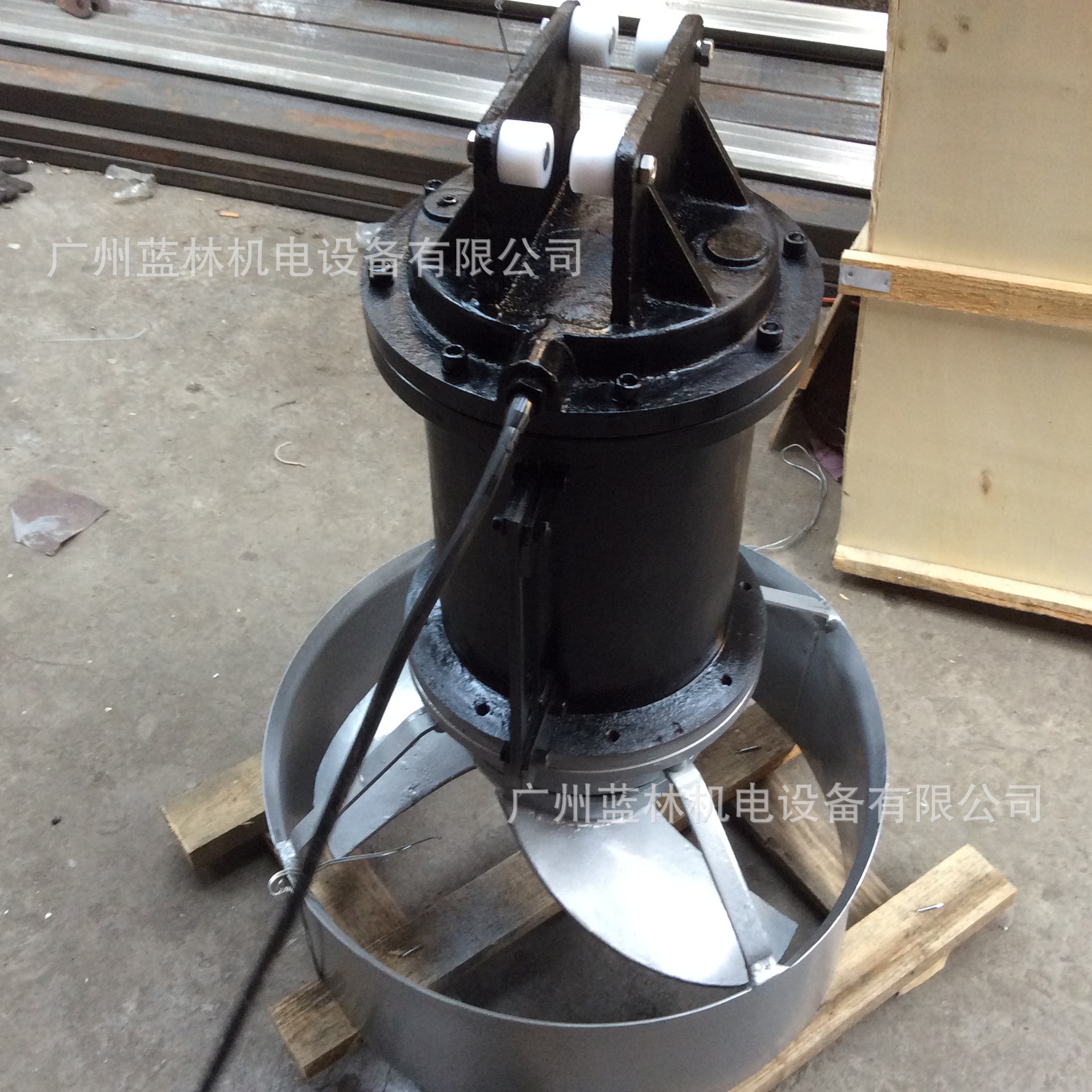 潜水QJB小型推流搅拌机 污水搅拌机 铸件式潜水搅拌机 低速推流器