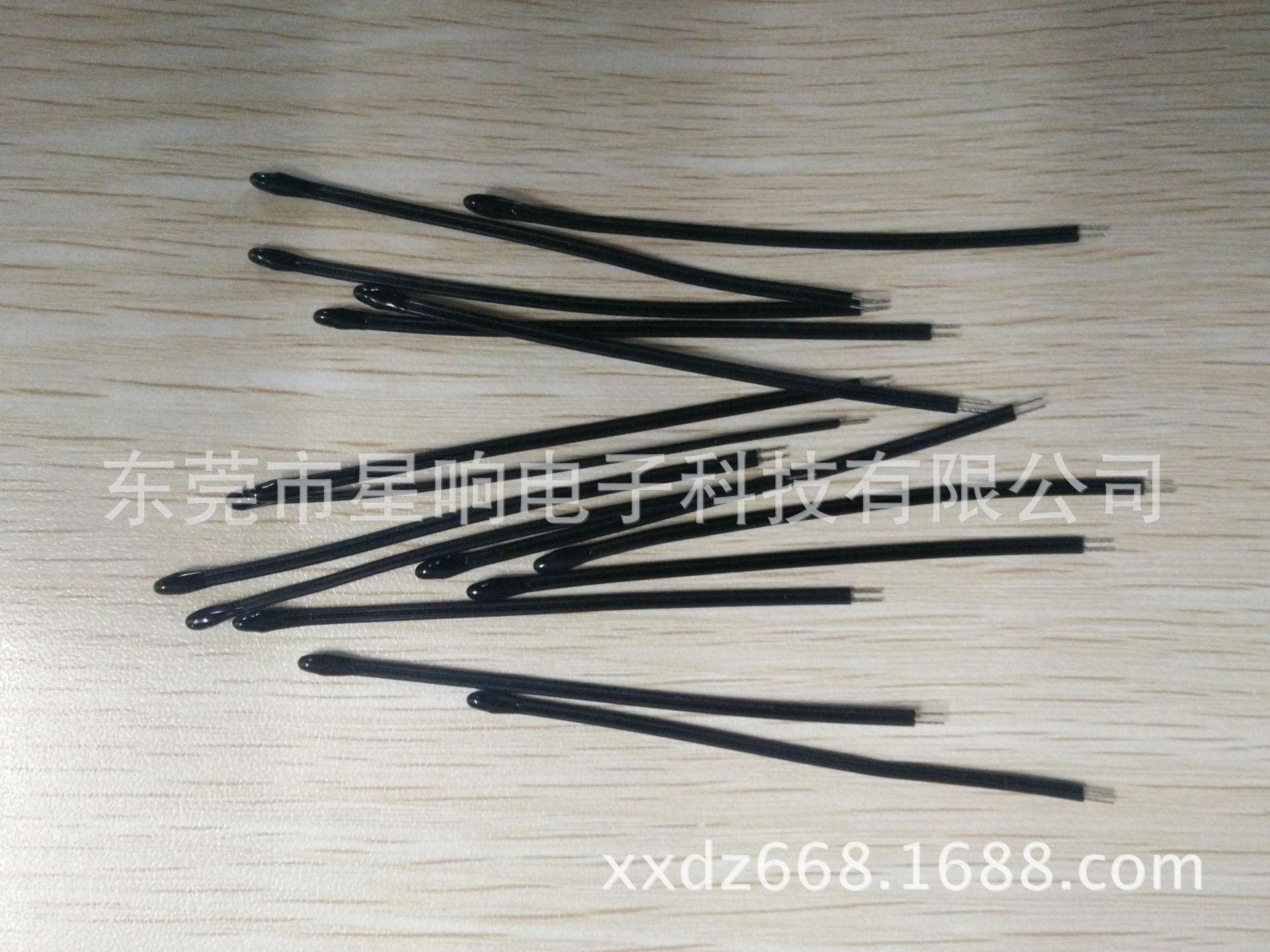 树脂封装水滴形NTC温度传感器温度电阻R25=5K B3470 厂家直销