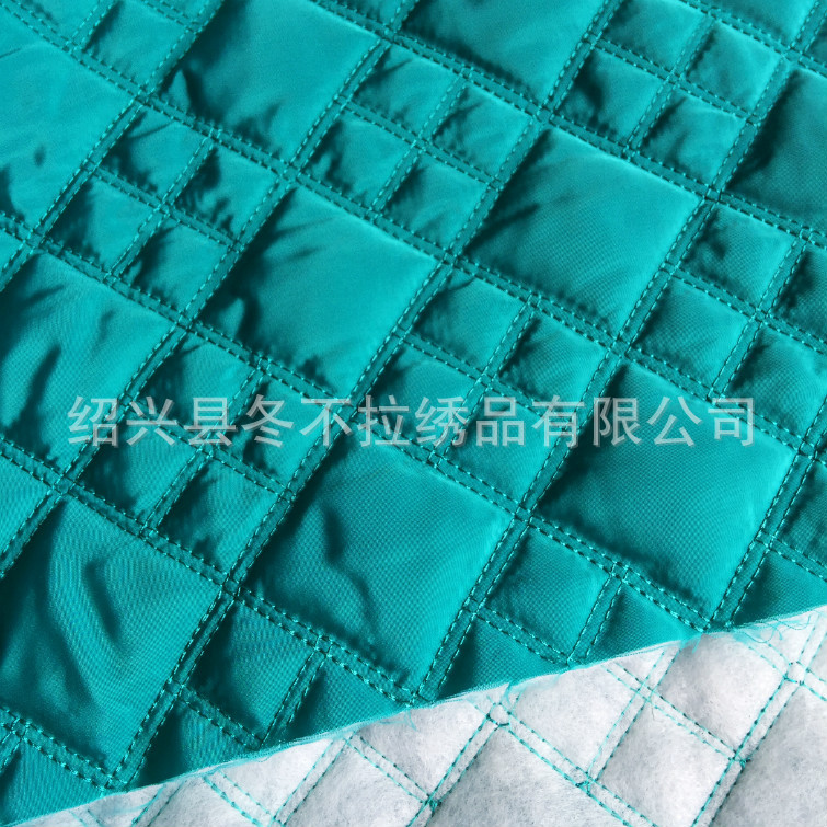 优质专业电脑多针绗绣加工 多年绗绣经验工厂 绗缝裥棉车线面料