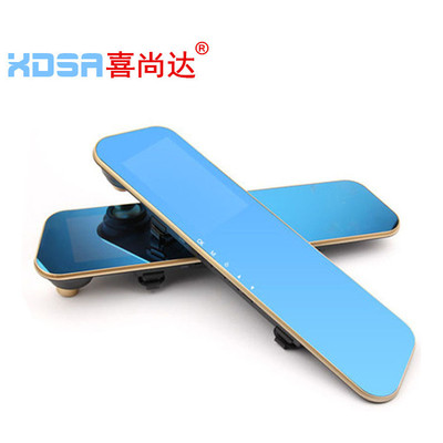 汽车用品车载后视镜 行车记录仪4.3寸屏高清超薄1080P 移动侦测