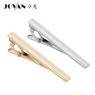 Jovan Business Tie Clip аксессуары мужская папка для галстуки золотой и серебряный зажим Cross -Cross -Bordder производитель Tieclip