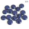 12mm*round*3#blue*convex flowers