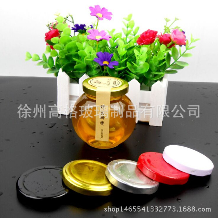 180ml380ml扁骨瓶 储物瓶 厨房调料瓶 蜂蜜喜糖 丝口玻璃瓶