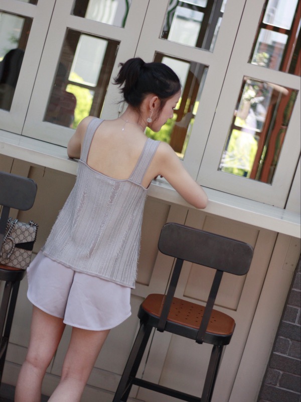 ASM 亮絲款背心+連衣裙