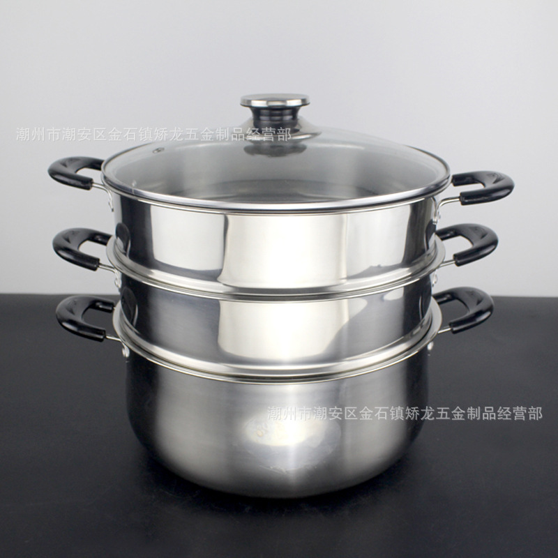 三層多用蒸鍋14