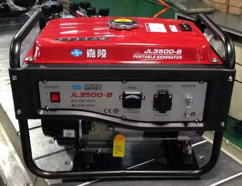 2KW嘉陵汽油发电机 JL2500   嘉陵发电机JL2500