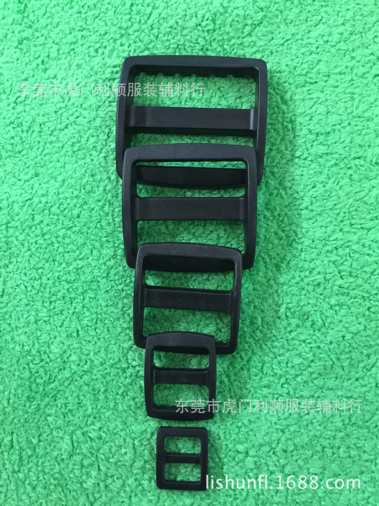 厂家塑料帽扣 七孔排扣 帽子调节扣 帽扣带调节扣 黑白彩色-阿里巴巴