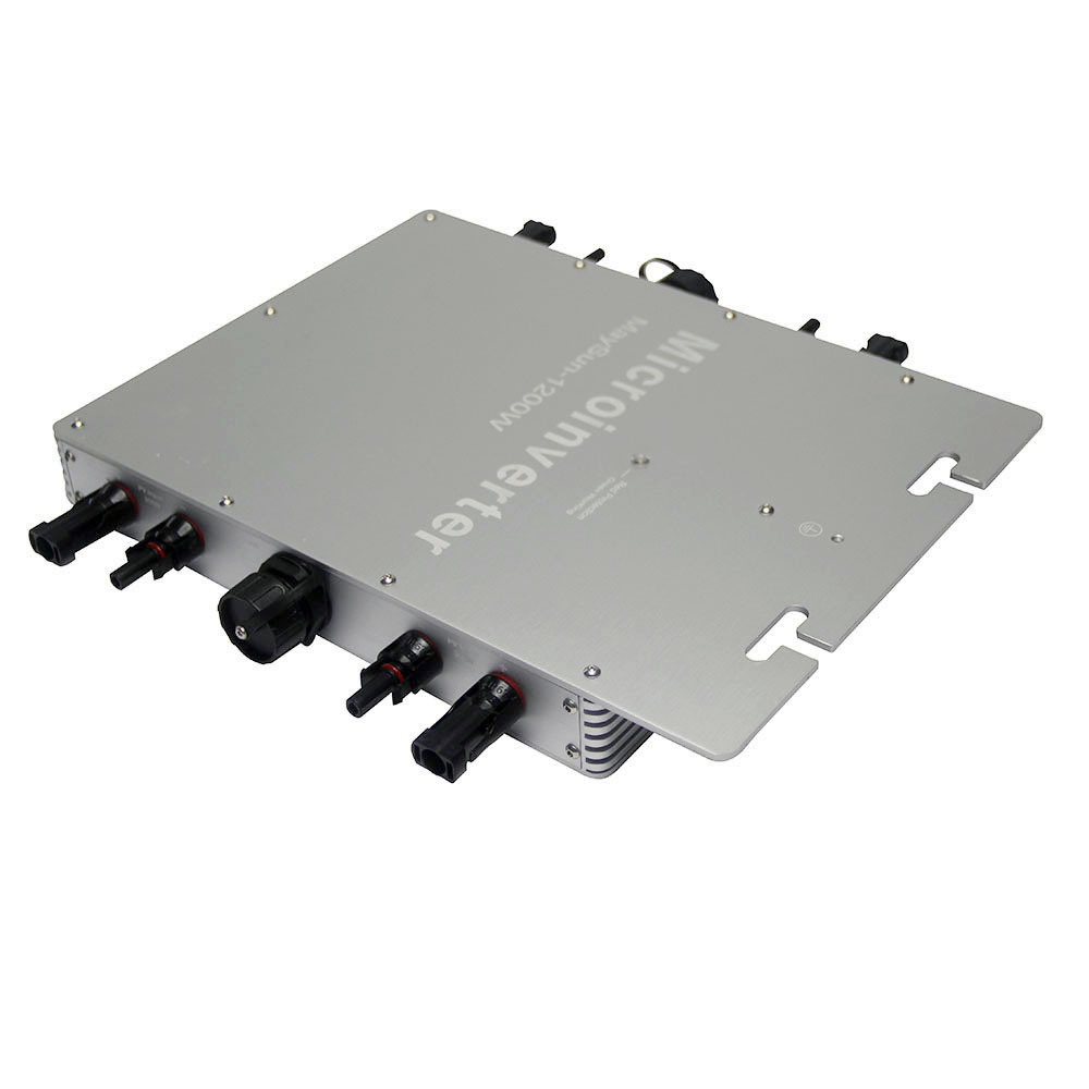 四通道输入扶贫专用光伏微型并网逆变器1200W微逆maysun1200W220V|ru