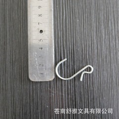 Metal hooks galvanized nickel plated stainless steel hanging bar accessories electroplated flying S curved hook manufacturer stainless steel