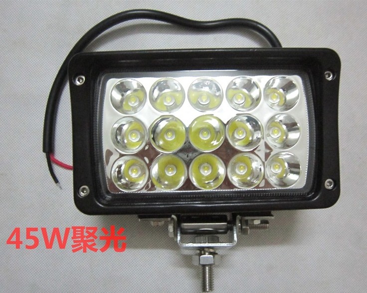 帮手主图-45W汽车LED射灯工作灯车顶灯雾灯辅助大灯越野车