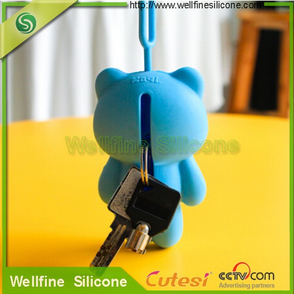 conew_cartoon silicone key cha