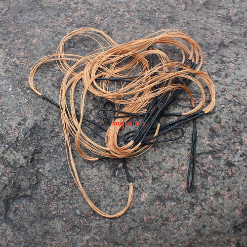 Recurve bow string competitive bow string straight pull bow recurve bow string entertainment archery equipment accessories string bow accessories