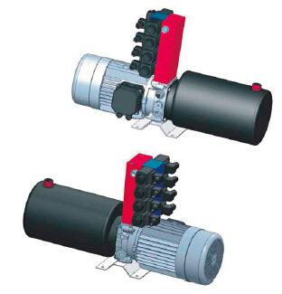 AGV升降车液压系统，微型直流液压动力单元|ru