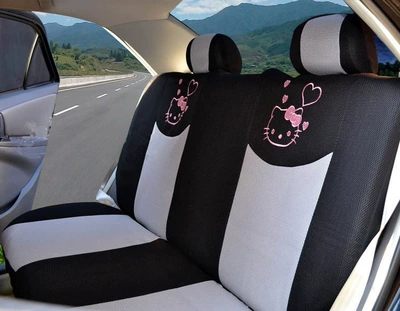 Alto all-inclusive breathable electric car Universal seat cover - kt-cat-black-and-gray-universal