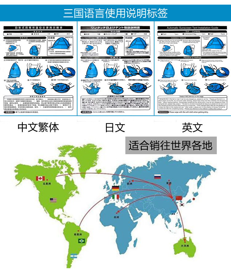 帐篷说明书