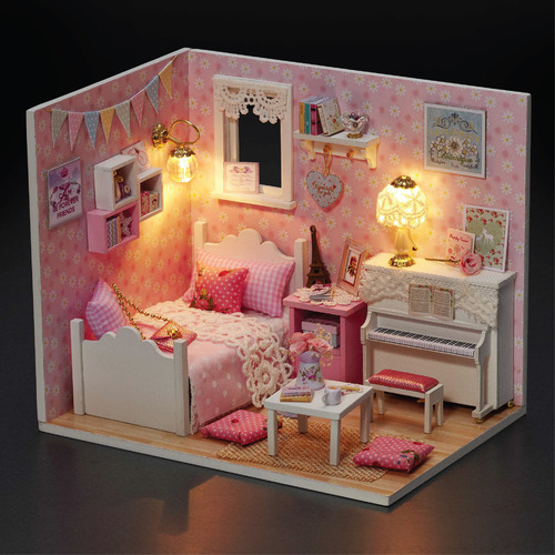 Zhiquwu New Cabin Sunshine Princess Series DIY Handmade Assembly Model Fresh Sunshine Creative Gift