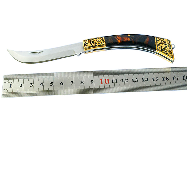 精美折叠小刀 野营礼品刀具 锋利水果折刀 旅游户外小刀 户外用品