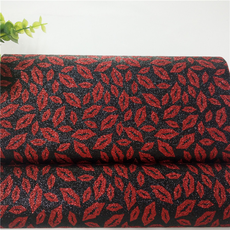 厂家皮革供应格利特材料  金葱印花系类   水刺布特殊材料