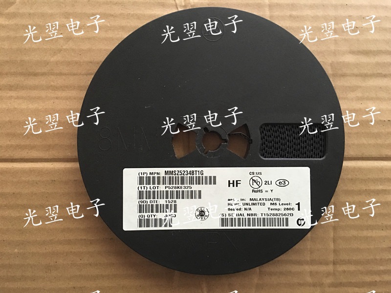 贴片稳压管二极管 MMSZ5222BT1G 1206 2.5V SOD-123  ON正品