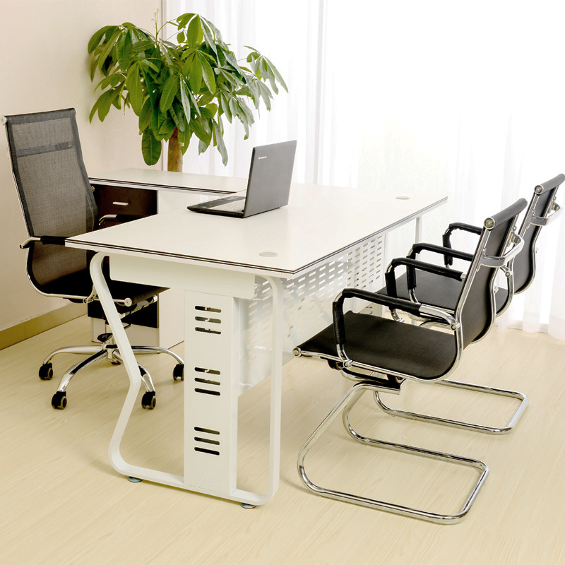 Simplicity fashion Boss desk new pattern Single desk furniture Taipan tables Steel frame Head Manager table