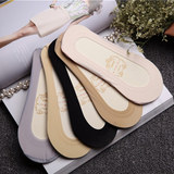 Корейские анти -скользящие носки без следов безрецептурных носков носки хлопковые кремниевые клей скрытые носки дамы световые рты носки