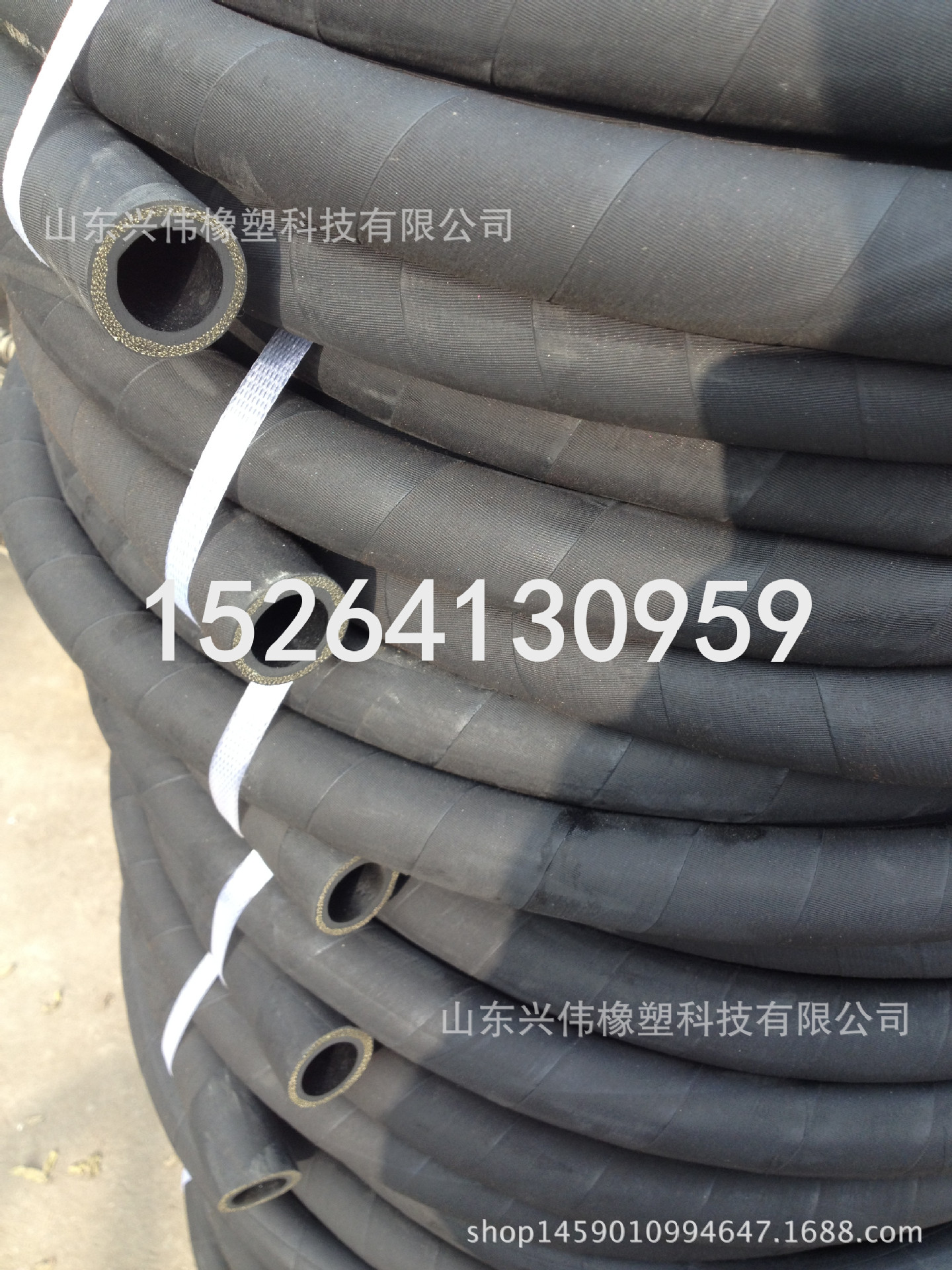 生产制造 耐温耐酸碱特种性能夹布胶管 光面麻面夹布橡胶输水胶管