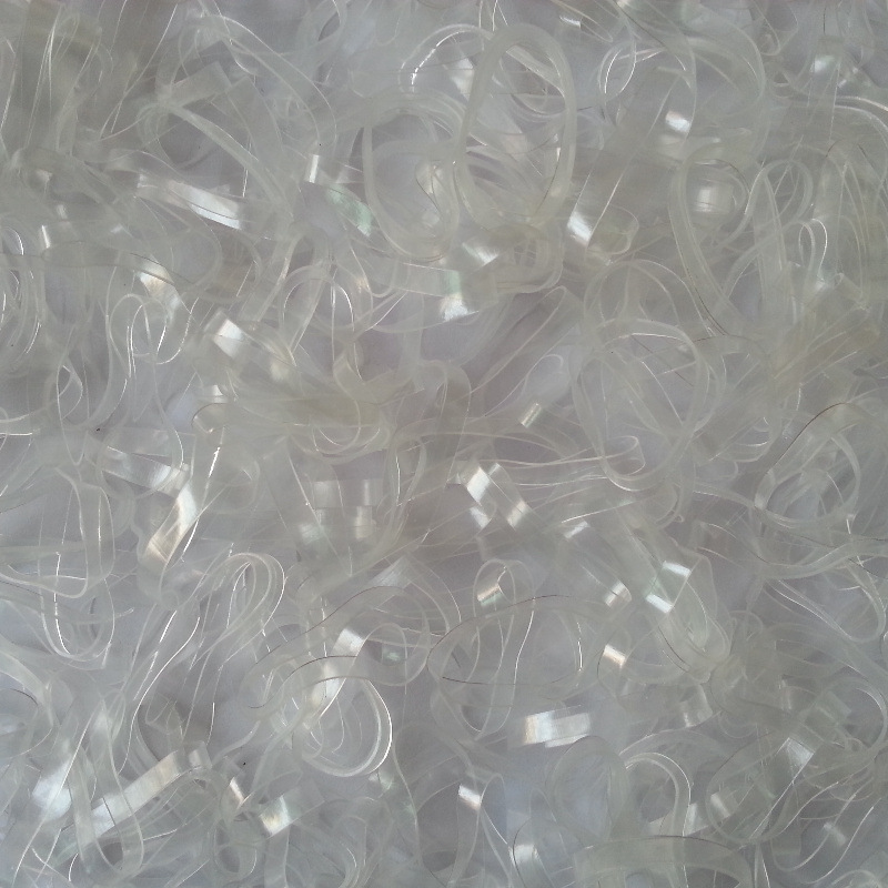 透明TPU加宽加厚环保橡皮筋 橡皮圈 橡胶圈 牛皮筋 发绳批发/千克