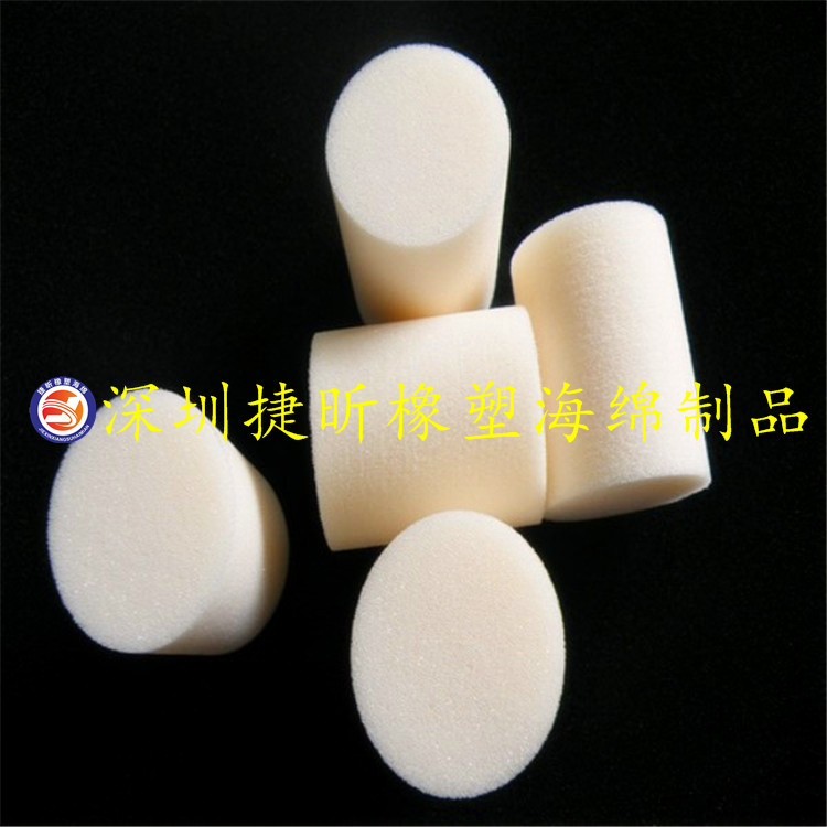 东莞厂家定做 30mm直径海绵柱子 高回弹清洁海绵弹射棒子