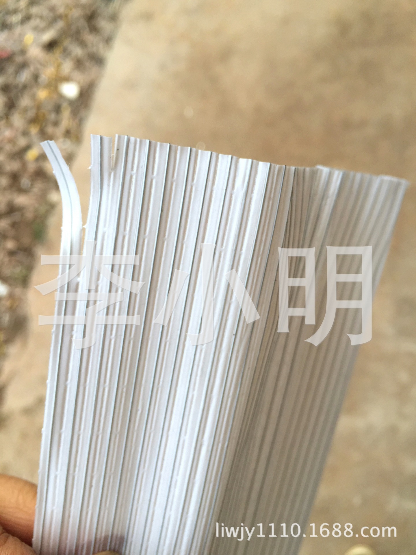 厂家直销PE白色连排扎带超市食品扎丝厨房用具扎带