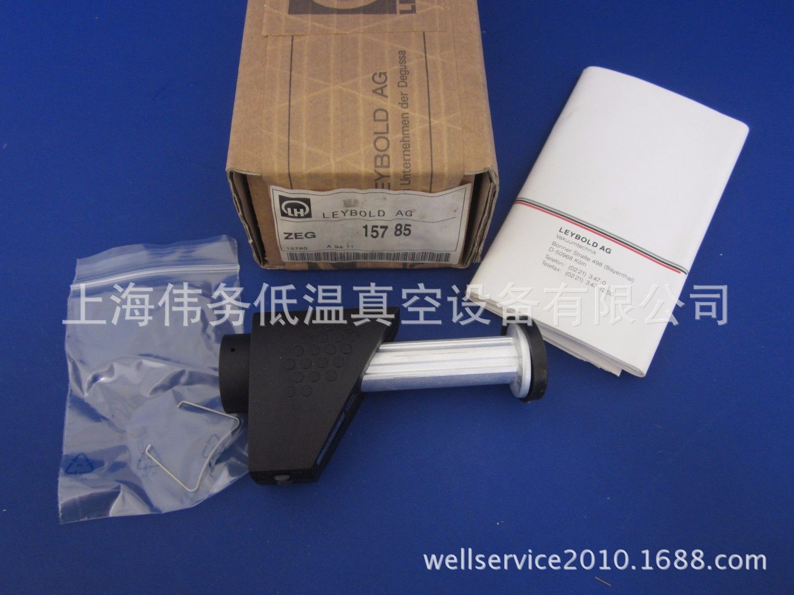 OERLIKON LEYBOLD VACUUM 15785 THERMOVAC SENSOR TR211