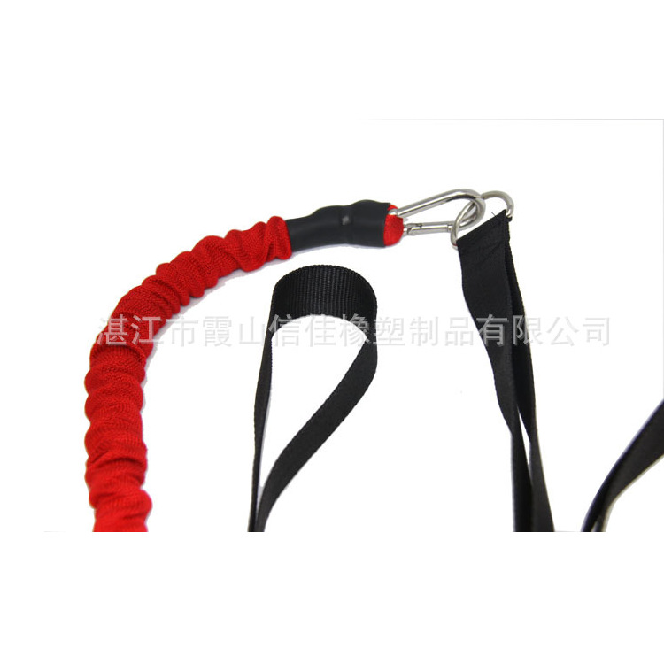 單人田徑阻力訓(xùn)練器 乳膠管拉力器拉力繩 來樣訂做